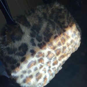 Small Cheetah Print Tote